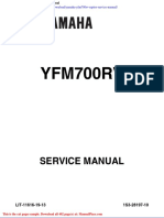 Yamaha Yfm700rv Raptor Service Manual