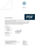 Certificate - On - Parts - Quality-En - Wabco ZF