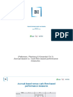 3 - Accrual-Based Versus Cash-Flow-Based Performance Measures