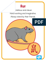 US T T 2823 Chinese New Year Zodiac Animal Characteristics Ver 2