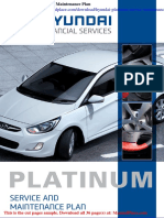 Hyundai Platinum Service Maintenance Plan