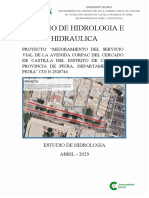 Estudio de Hidrologia Corpac