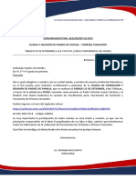 Comunicado N°46 - Charla de Formación y Reunión de Primera Comunión