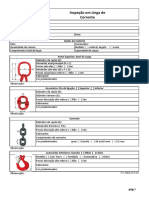 FO-SEG-013-01 Check List Inspeção Correntes