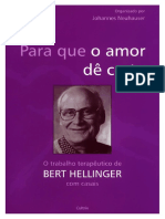 Para Que o Amor Dê Certo - Bert Hellinger