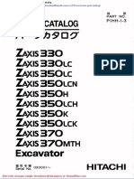 Hitachi Zaxis Zx330 Excavator Part Catalog