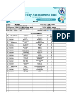 eNAT (Class) Grade 1-LILY Pretest 2022-2023