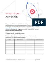 Group Project Agreement MBA