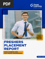 Freshers Placement Report For Glca 2023