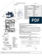 Batedeira Batmax e Batplus - Manual Técnico