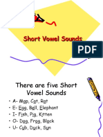 Short Vowel Sounds