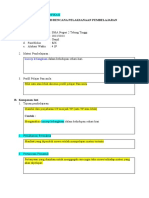 Contoh Format RPP Modifikasi