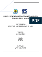 Kertas Kerja Lawatan Sambil Belajar SMK Telang Usan, Baram