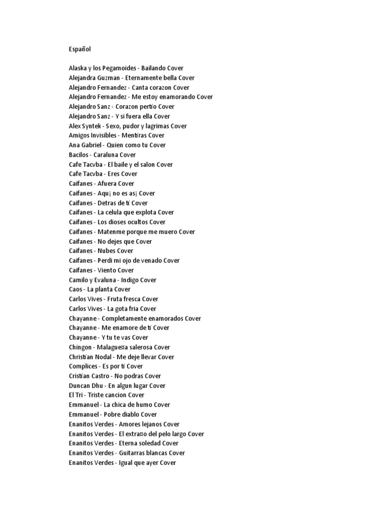 Excel De Multitracks Pdf Músicos Grupos Musicales