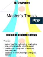 Masters Thesis