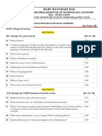 BRM Model Paper With Solution - 2022-23