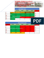 Kalender Perkuliahan PPG PRAJAB 2022