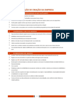 Lista de Verificação de Criação Da Empresa: 1. Avaliando Sua Oportunidade (O Que Você Quer?)