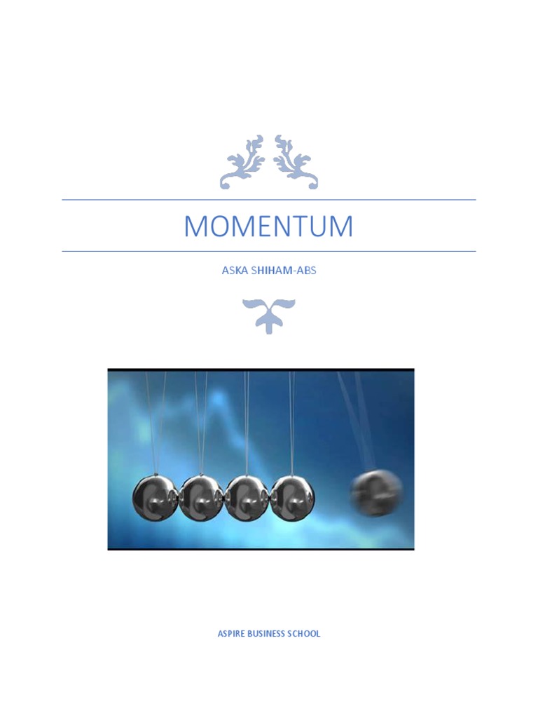 Momentum March Pdf Momentum Force
