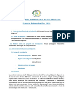 Proyecto de Investigación - 2021 - ENSGMB