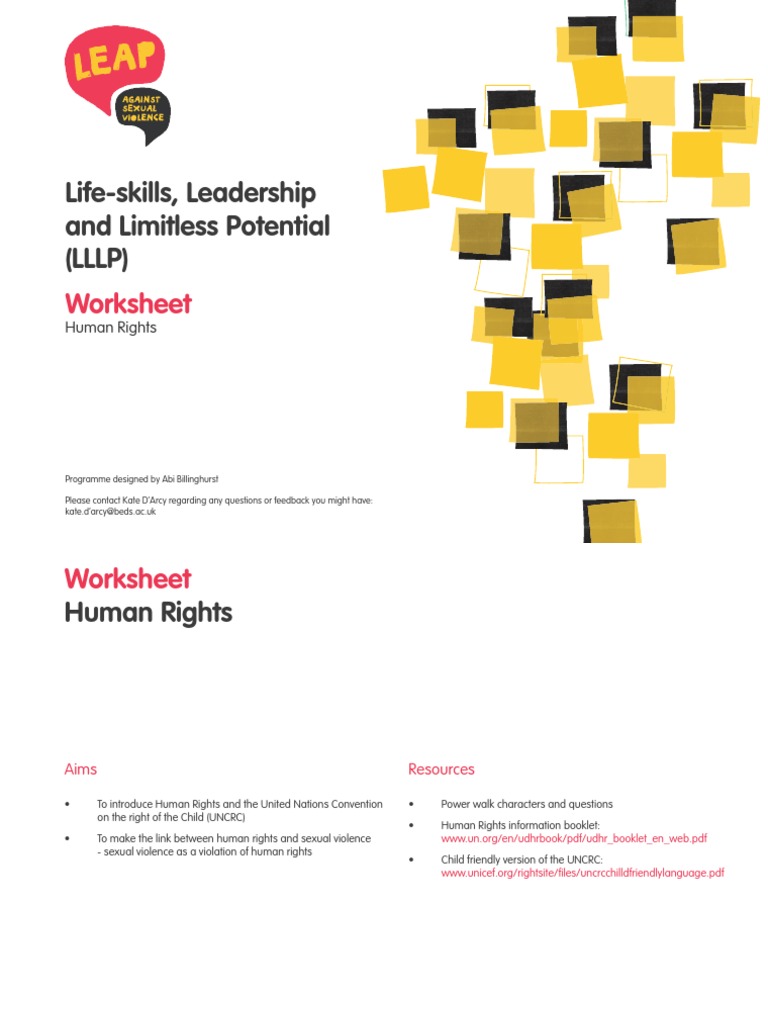 Worksheet Human Rights Pdf Human Rights Violence