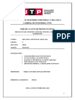 Tercer Avance Mecanica de Suelos Aplicada - Grupo N°6