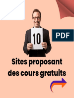 10 Sites Proposant Des Cours Gratuits