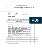 KUISIONER SURVEI AWAL Dan AKHIR