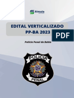 Edital Verticalizado PP-BA (Policia Penal) - PRÉ-EDITAL