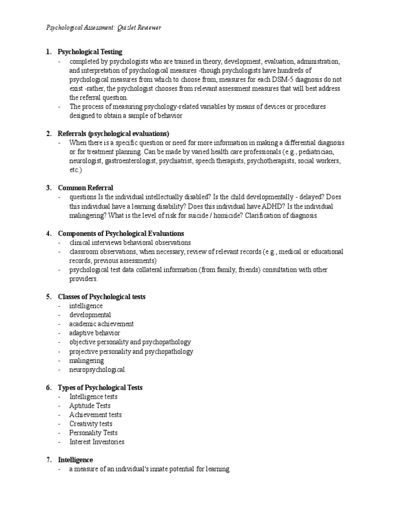 Quizlet Reviewer PDF Statistical Hypothesis Testing Statistical