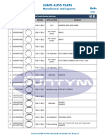 SUNTYM Drive Belts For Benz-2016