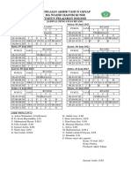 Jadwal Pengawas Pat 2023