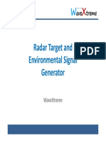 Radar Target Signal Generator