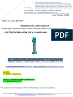 1704-23-01233-A-C-B# Presupuesto Electrobomba WDM Vse 4 12-50 HF 440V (RWL Water Sac)