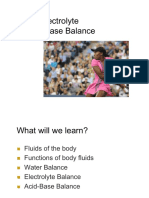 Fluid and Electrolytes - Acid Base Balance