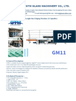 GM11 Regular-Glass Straight-Line Edging Machine