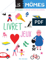 Cahier d'Activités Petit Voyageur #19 - Été 2020 -- Paris Mômes