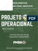 Projeto Operacional EBN POLÍCIA MILITAR RN SIMULADO FINAL GRATUITO