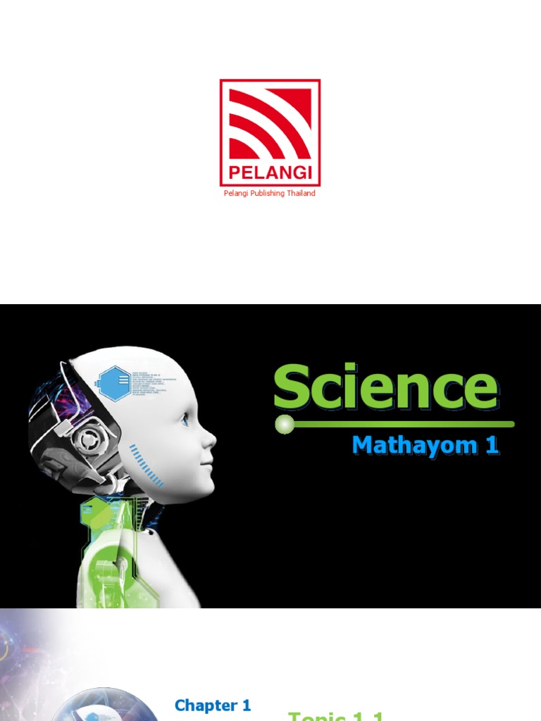 Introduction to Science for Mathayom 1 | PDF | Science | Chemistry