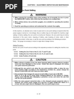 Machine Zero Point Setting BW209