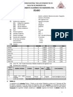 Silabo - 2I1105 - INGENIERIA DE TRANSITO