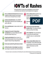 Dos and Donts of Rashes DR Barkey