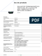 Disjuntor Motor TeSys Deca - Frame 2 - GV2ME10