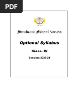 XI-Opt. Syllabus (2023-24)