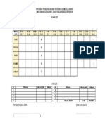 JADUAL kOSONG 2021