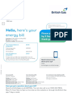 Hello, Here's Your: Energy Bill