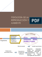 Clase 6. Fisiología de La Reproducción y Medio Ambiente