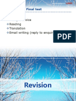 Revision Email