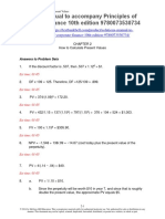 Solutions Manual To Accompany Principles of Corporate Finance 10th Edition 9780073530734