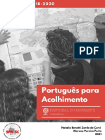 RELATORIO 2018-2020 - Portugues para Acolhimento Pastoral Do Migrante de Florianopolis